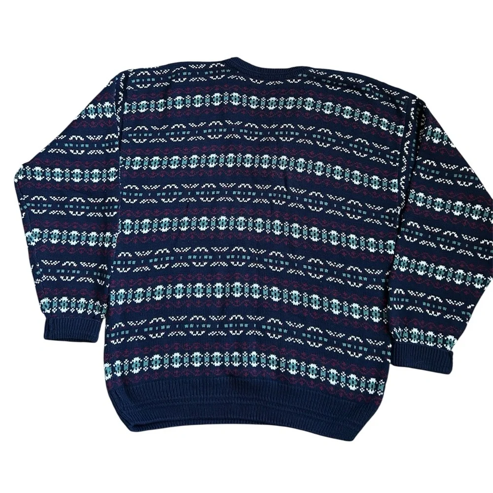 Jantzen vintage men’s v-neck sweater size large Made in the USA - Picture 4 of 6